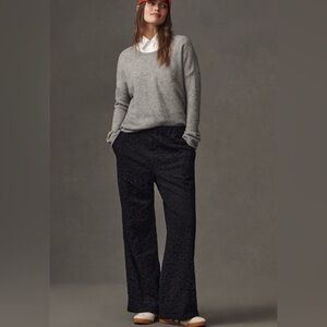 NEW MAEVE Brooklin Lace Track Pants